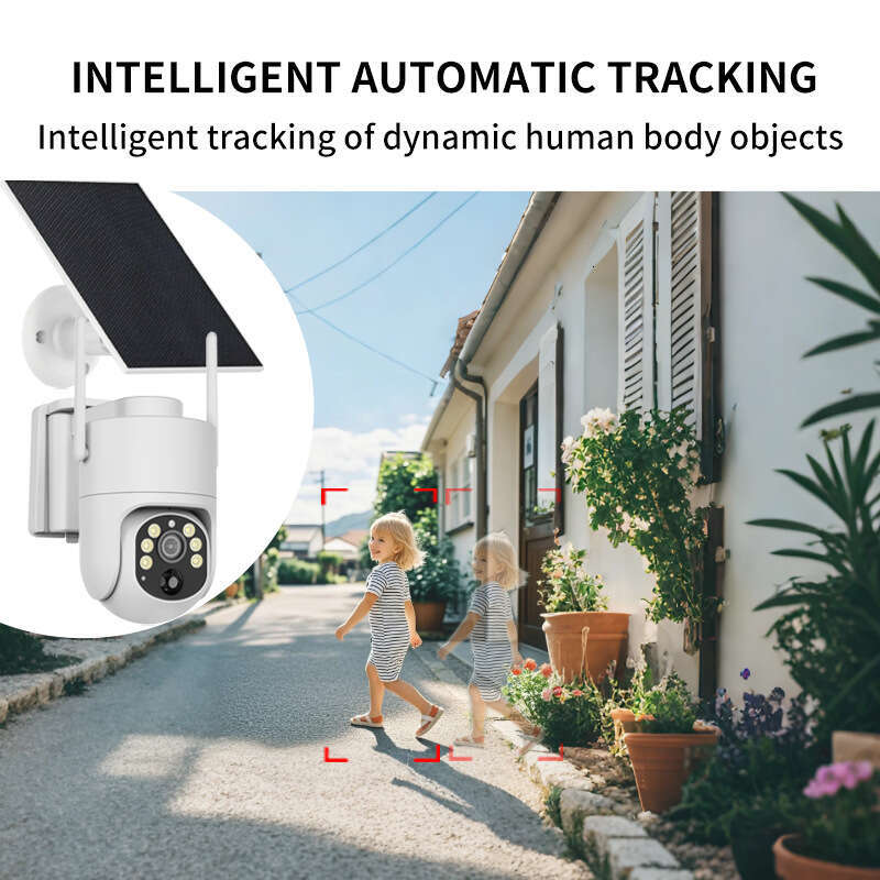 Home Monitor Ultra-Clear Outdoor 4G HD 360 Solar Surveillance Camera