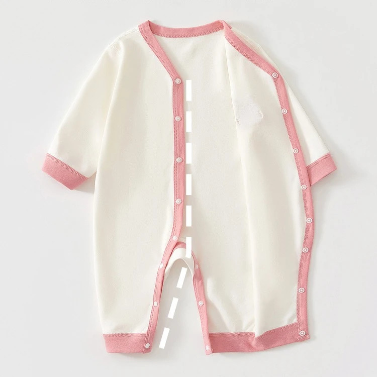 018 Month Pure Cotton Baby Clothes Spring Autumn Winter Romper Jumpsuit born Boys Girls Warm Suit Clothing 251022