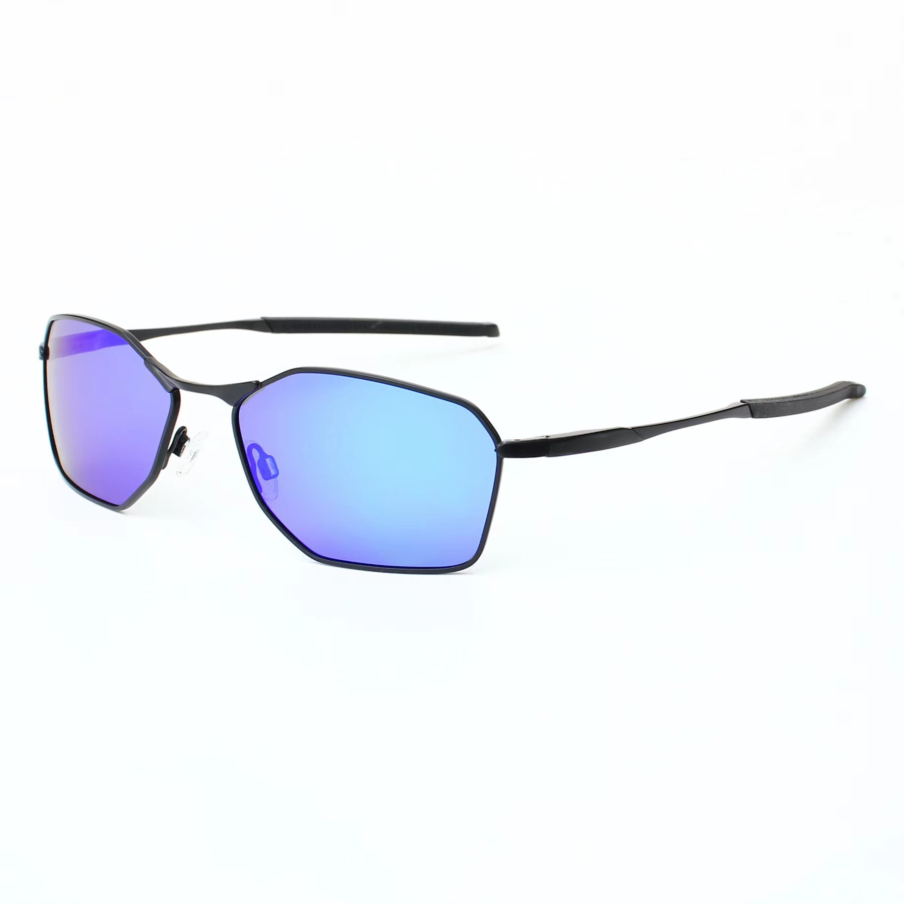 New Arrivals European and American trendy polarized sunglasses for men and women, irregular retro sports cycling and driving sunglasses 6047