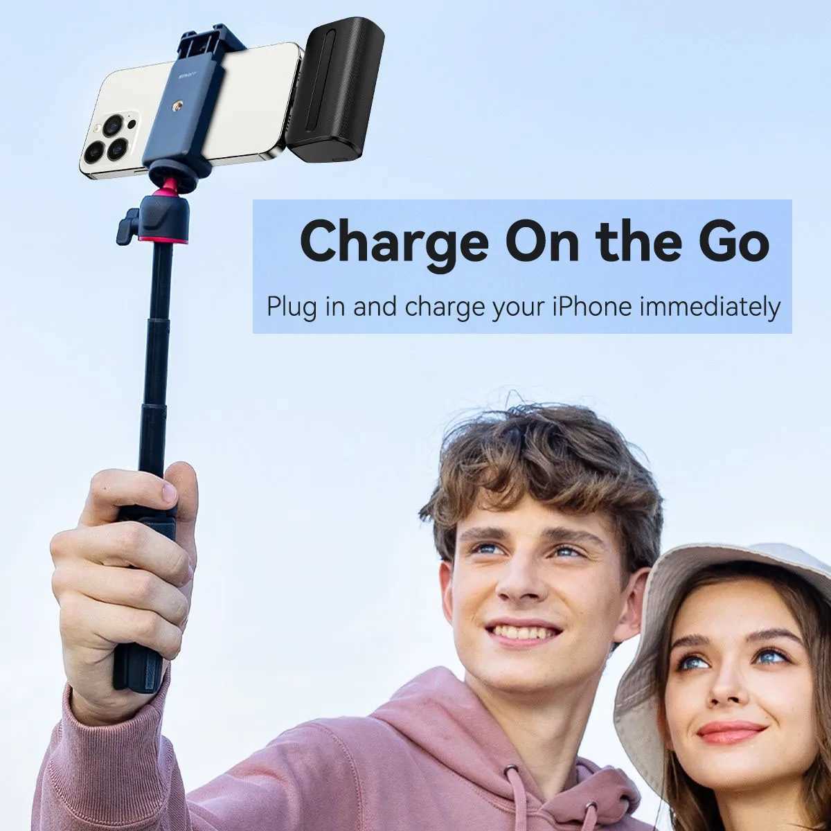 Mini Power Bank Portable 6000mAh Fast Charge With TypeCLightning Plug Compact Emergency Battery Pack for IPhoneAndroid Phone J251114