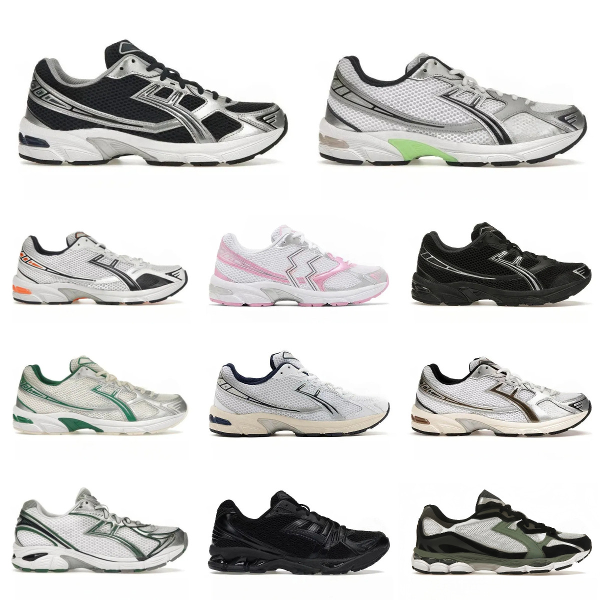 Trainers 1130 2160 NYC Mens Women Sports Shoes Designer GT K14 Thick-soled Mesh Outdoor Casual Shoes Black Pure Sier Silver Glacier Solar Power White Fashion Sneakers