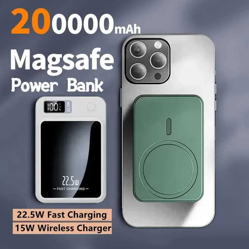 OUIO 200000mAh UltraLarge Capacity Fast Charging Magnetic Wireless Power Bank 225w Portable Powerbank For Iphone 17 16 J251114