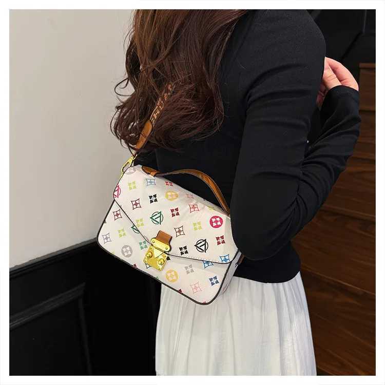 2025 Fiable Tote Artistic Print Design Adjustable Strap Spacious Crossbody Bag Stylish ryday Essential Y251022
