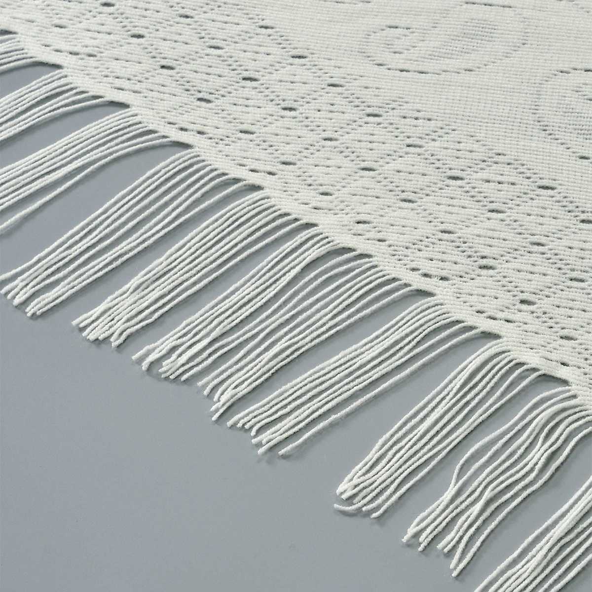 Knit Hollow Out Fake Collar Warm Tassel Shawl Scarf Fashion Pullover Lightweight Solid Knitted Large Scarfs Women Muffler Wrap J251118