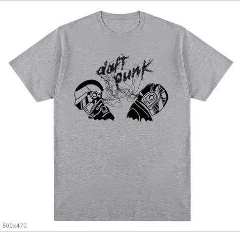 Euro Size Loose T-Shirt American Cartoon Print Cotton Short Sleeve - TT8741