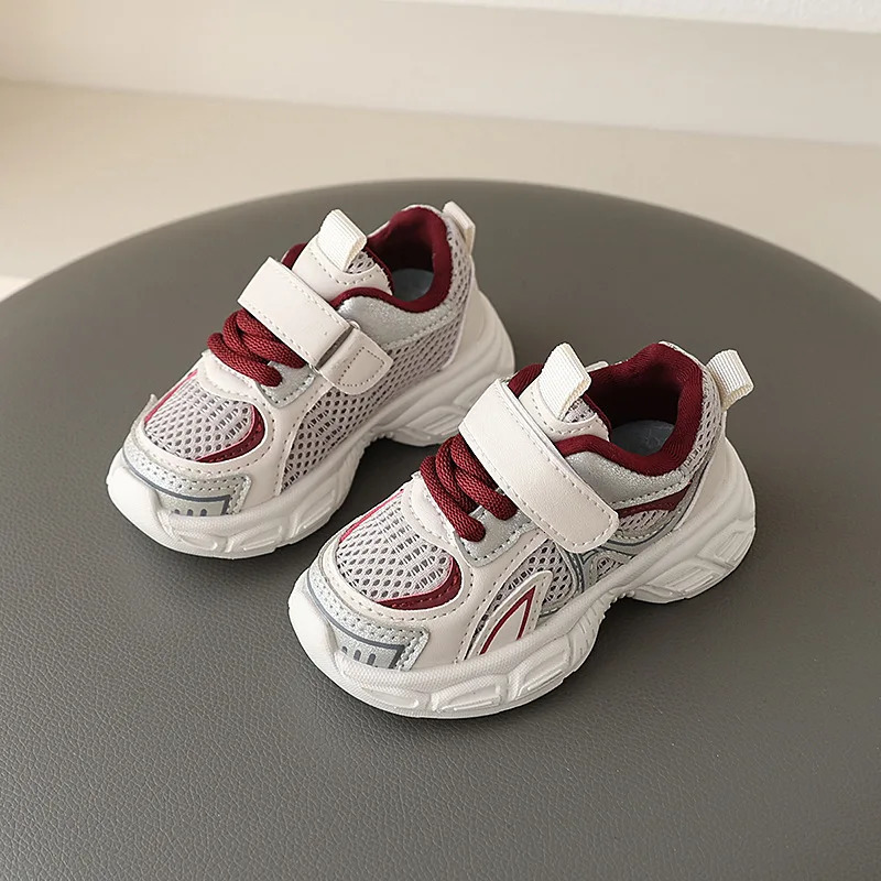 Spring Autumn Boys Kids Sport Shoes Girl Baby Toddler Mesh Breathable Casual Running Soft Soled Children Sneakers 251022