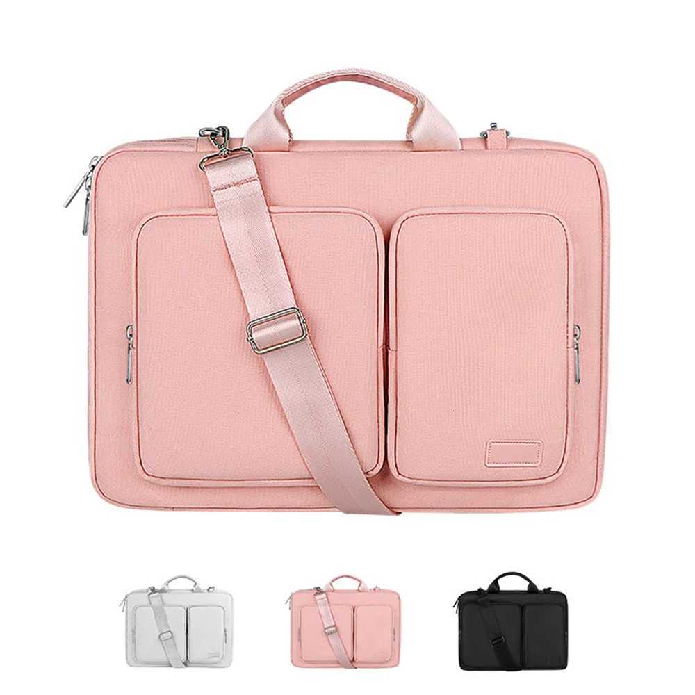 1331415616inch Women Shockproof Laptop Bag Notebook Case Sleeve For Macbook Air Pro Hp13 15 Business Shoulder Briefcase W251022
