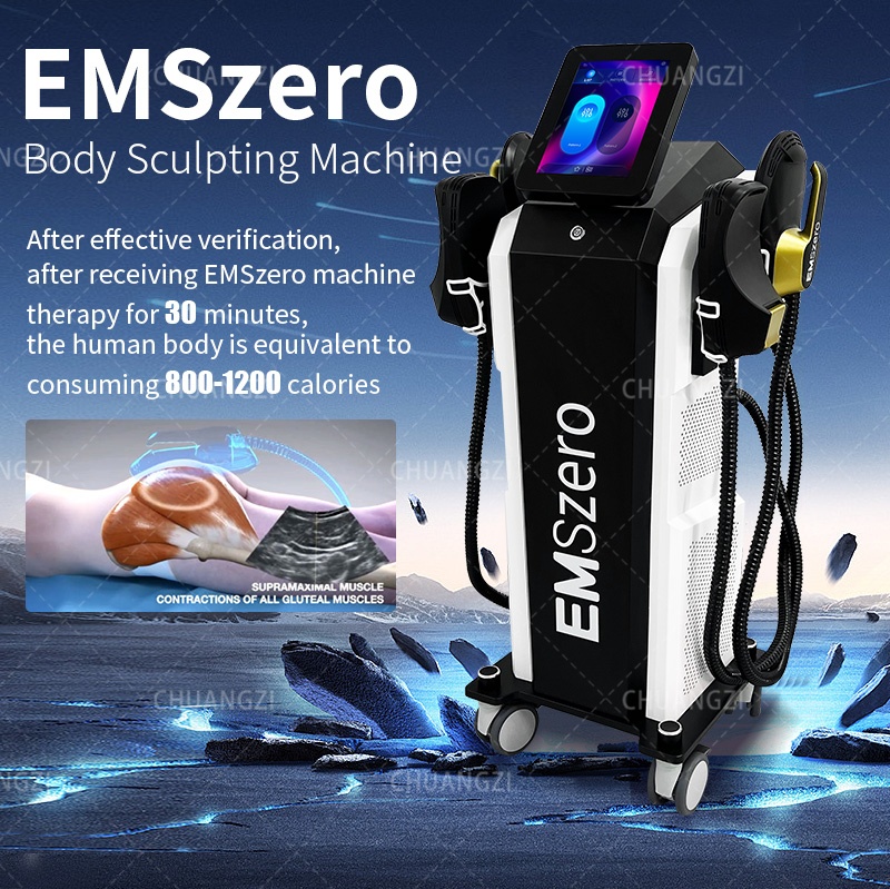 EMSZERO High-Energy EMS Machine: Deep Fat Reduction + Muscle Toning for Salon & Spa Professional Treatments