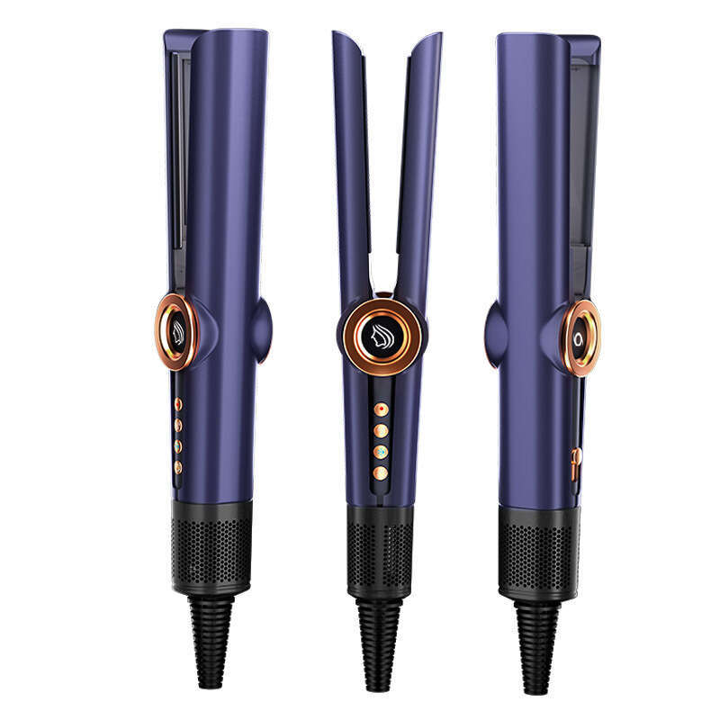 Famous Brand Designer New Brushless Motor High Speed Power Hot Air Comb Straightener Hair Dryer Dual Use Dry And Wet Constant Temperature Multi Functi