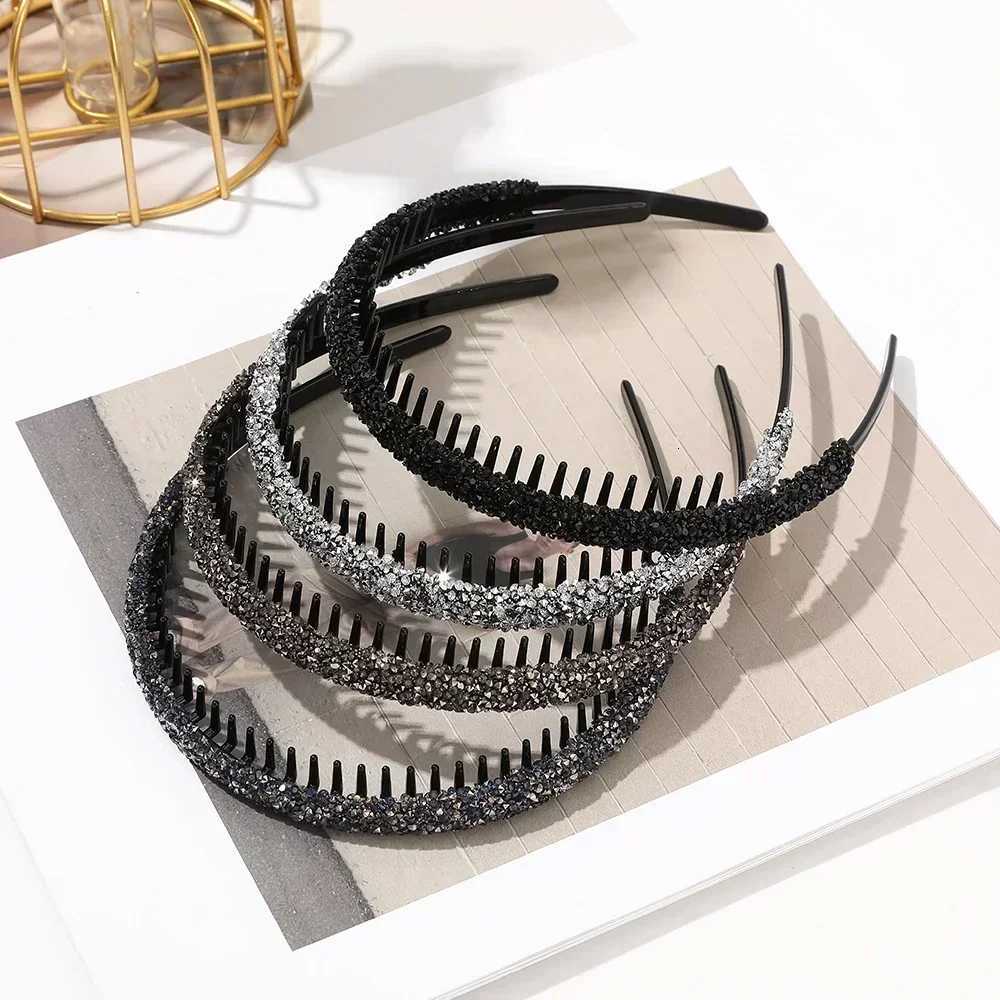 Women Rhinestones Antislip Hairband For Women Sweet Hair Decorate Crystal Headband Hair Band Hoop Fashion Hair Accessories V251022