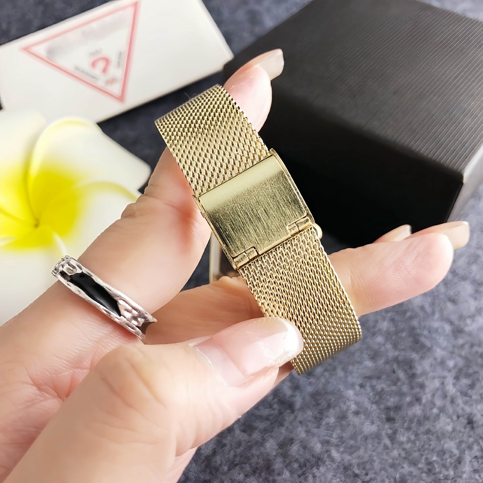 Designer Watch Diamond-shaped High-end Fashion Watch Waterproof High-end Gift For Women Decorative Watch Luxury Watch For Women