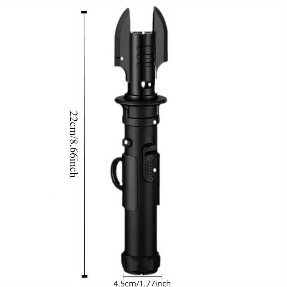 Torch Lighter with Adjustables JetFlame Refillable Butane Windproof High Heat for BBQ Soldering DIY Camping C251022