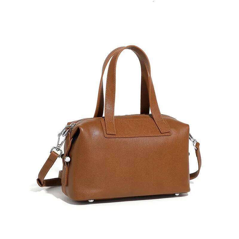 Jonlily Women Genuine Leather Shoulder Female Handbag Totes Casual Crossbody Small Daybag Commuter Bag Purse -Kg1801 Mdng251022