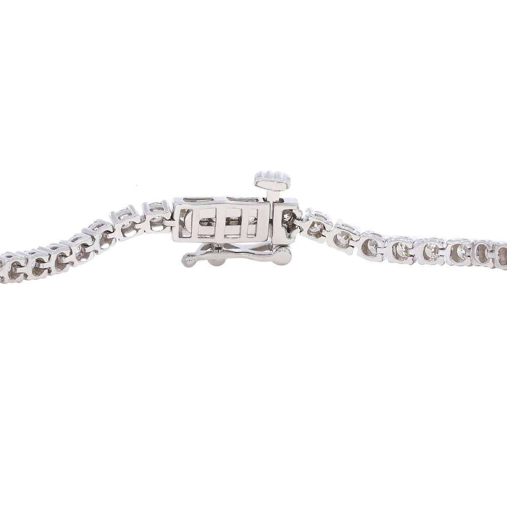 Affordable Charm 1.00Ct Round Diopside Tennis Bracelet Sterling Sier