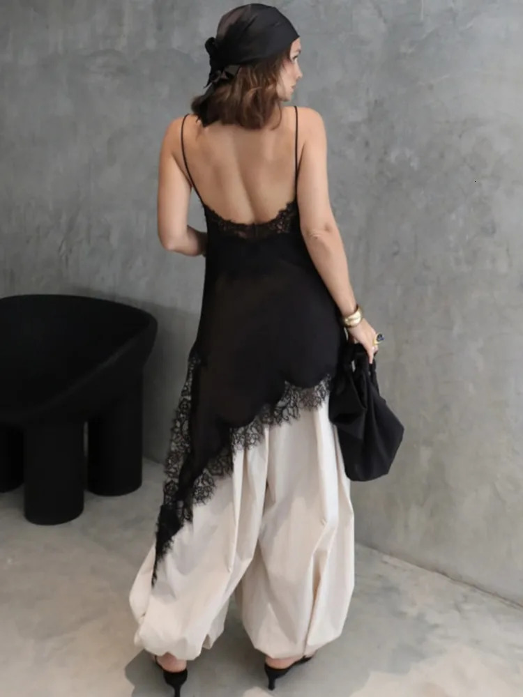 Mozision Casual Loose Jogger Bloomers Pants Women High Waist Trousers Fashion Female Loose Pleated Bloomers Pants Streetwear 251022