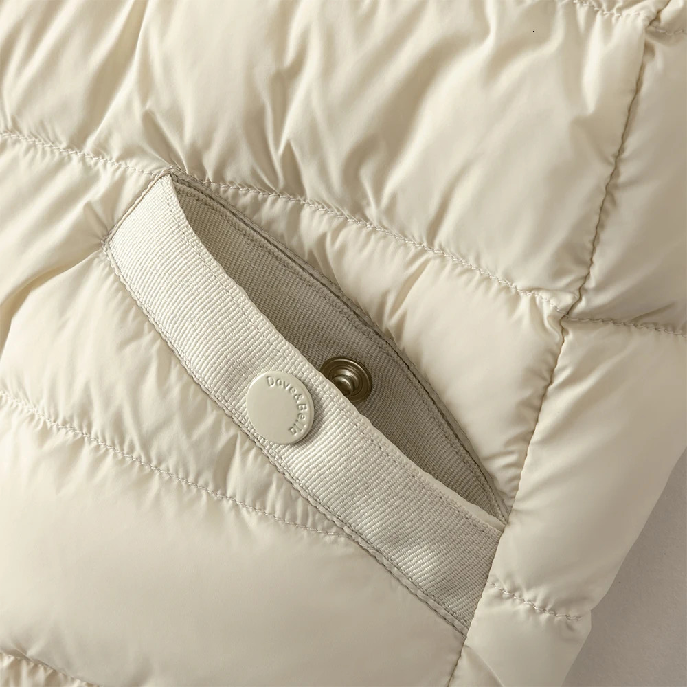 Dave Bella Boys Girls Down Parka Jacket Autumn Winter Warm Coats Children Solid Windproof Overcoat Outdoor Warm DK4254961 251021