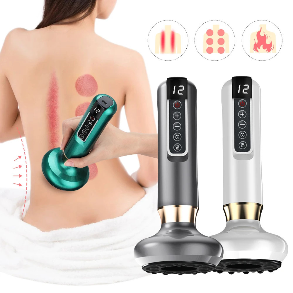 Electric Suction Cupping Set Beauty Massager Glass Jars Anti Cellulite Cupping Vacuum Slimming Guasha Massage 251015