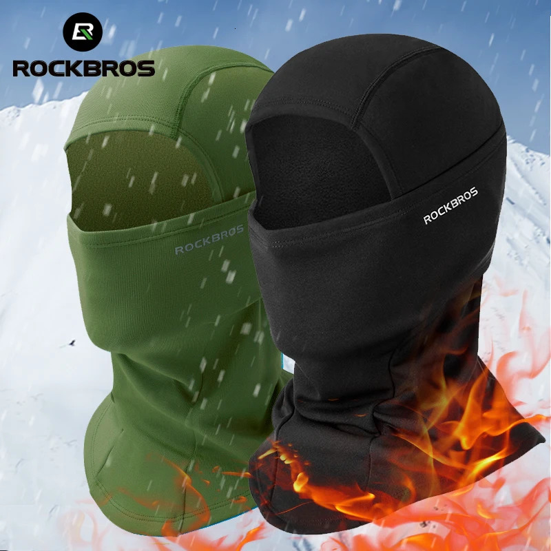 ROCKBROS Winter Face Mask Breathable Ski Cycling Scarf Running Training Balaclava Outdoor Sports Warm Winderproof Bike Equipment 251021