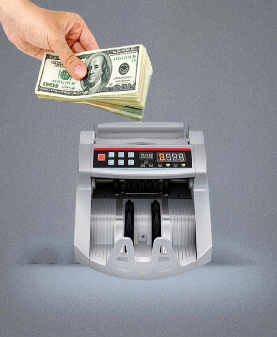 Bill Counter 110V 220V Money Counter Suitable for EURO US DOLLAR etc MultiCurrency Compatible Cash Counting Machine4687823