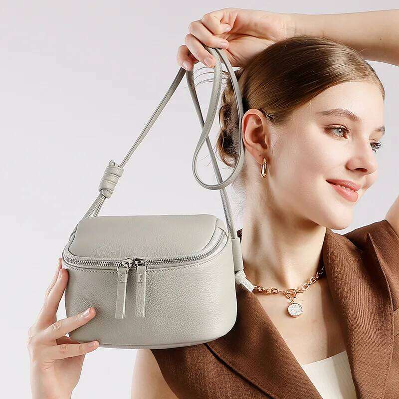 Jonlily Women Genuine Leather Shoulder Female Handbag Totes Casual Crossbody Bag Small Daybag Mini Purse -Kg2010 Suotong1022