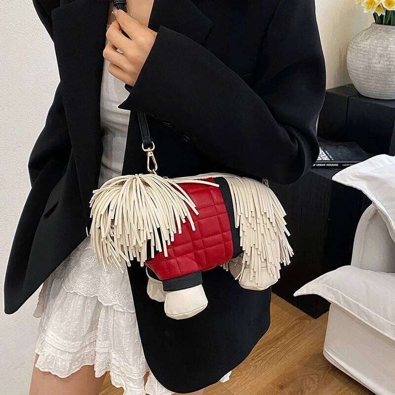 Unique Designer Purse and Handbags for Women Leather Shoulder High Quality 3D Dog Shape Wedding Evening Clutch Party Bag