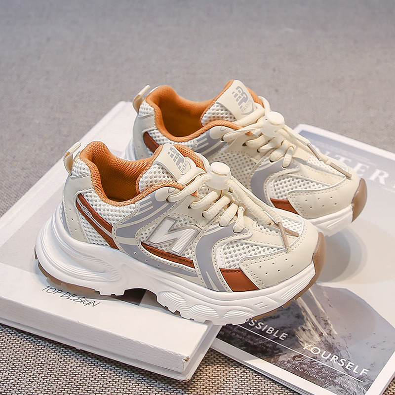 Designer Shoes for Boys and Girls 2025 New Style Fashionable and comfortable Children's Sports Shoes Mesh Versatile Casual Shoes Free shipping