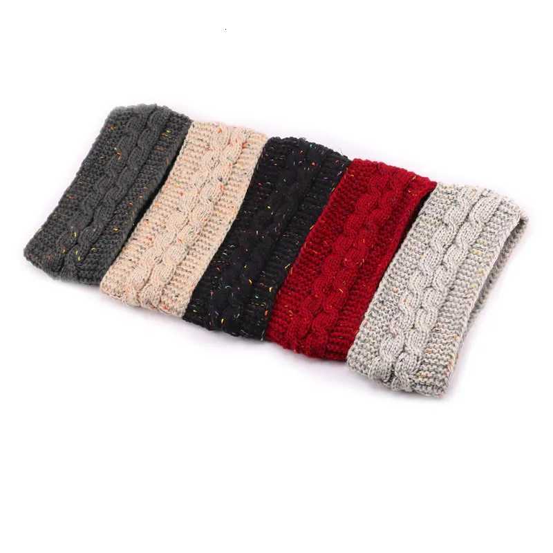 Winter Chunky Knit Womens Headband Trendy Cable Commute Hair Band Chunky Knit Fleece Lady Ear Warmer Thick Fashionable Hair Tie V251022