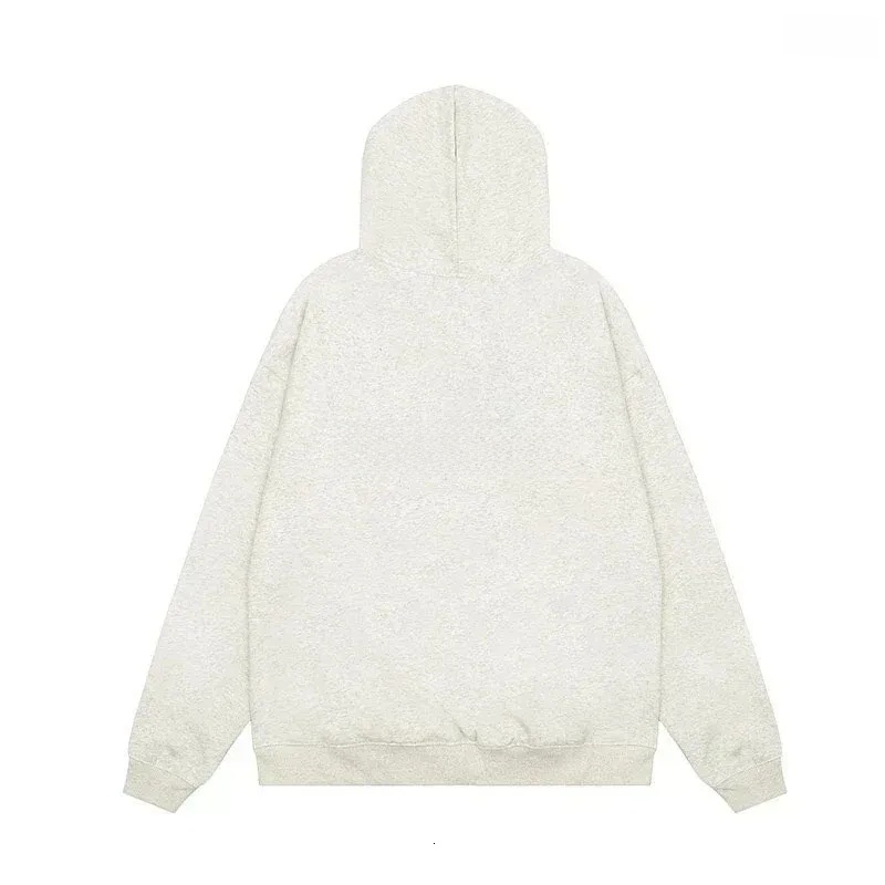 Men's Hoodies Oversized Two Rows Flocked Designer Hoodie Jacket Tracksuit Men Polo Veste Coat Letter For Men Brand Design Women's High Stree