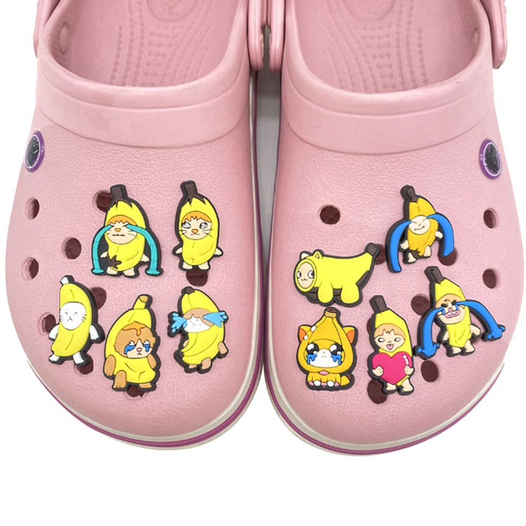 animal shoe flowers clog charms buckle for bracelet wristband garden hole shoe accessories pin