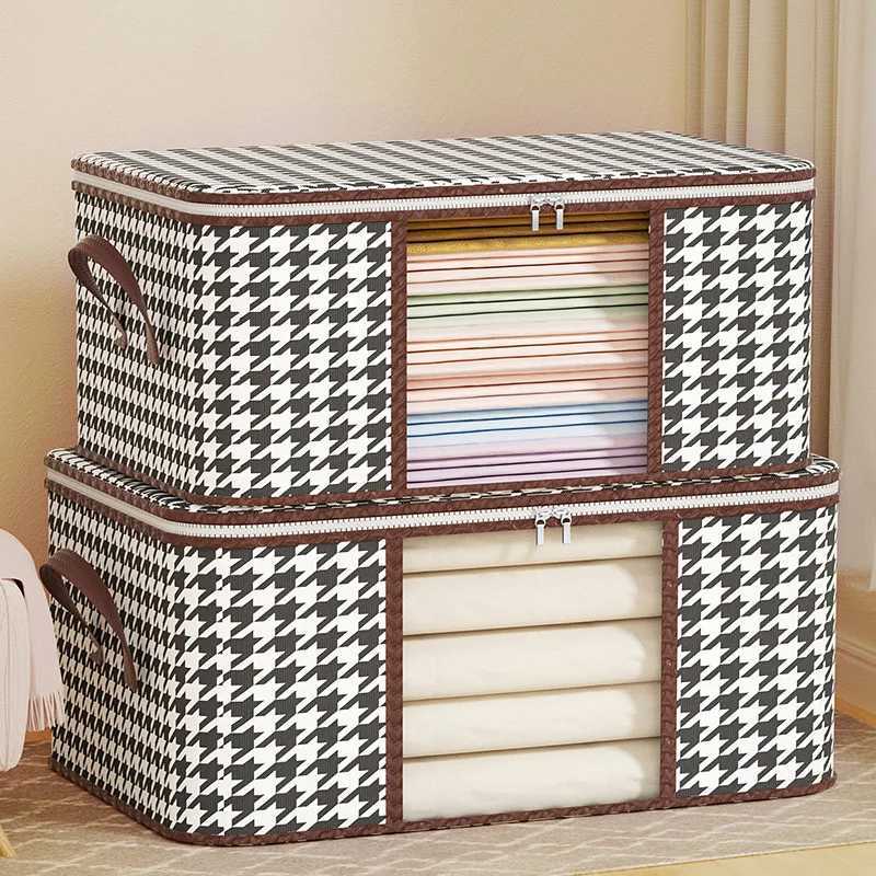 Home Quilt Storage Bag Clothing Quilt Box Multifunctional DustProof Supplies Clothing Packaging And Organizing Bag Baina BoxW251021