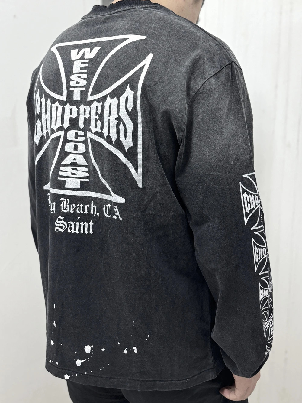 Yao Fashion Oversize Baggy Casual Streetwear Vintage Long Sleeve Tops Tee Graphics Print Retro T Shirt For Men 251020