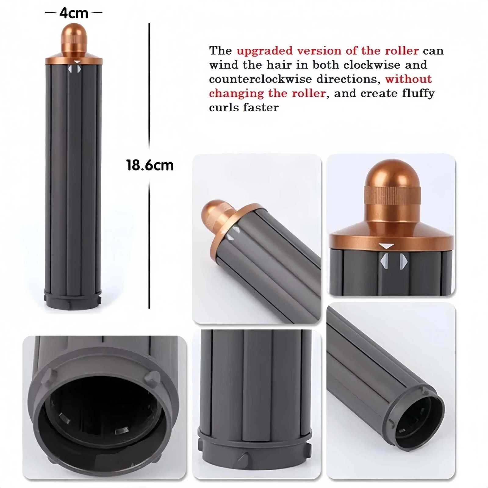 For Styler 40MM Long Hair Curling Barrels SelfCurling Accessories for Styler HS01 HS05XJ251022