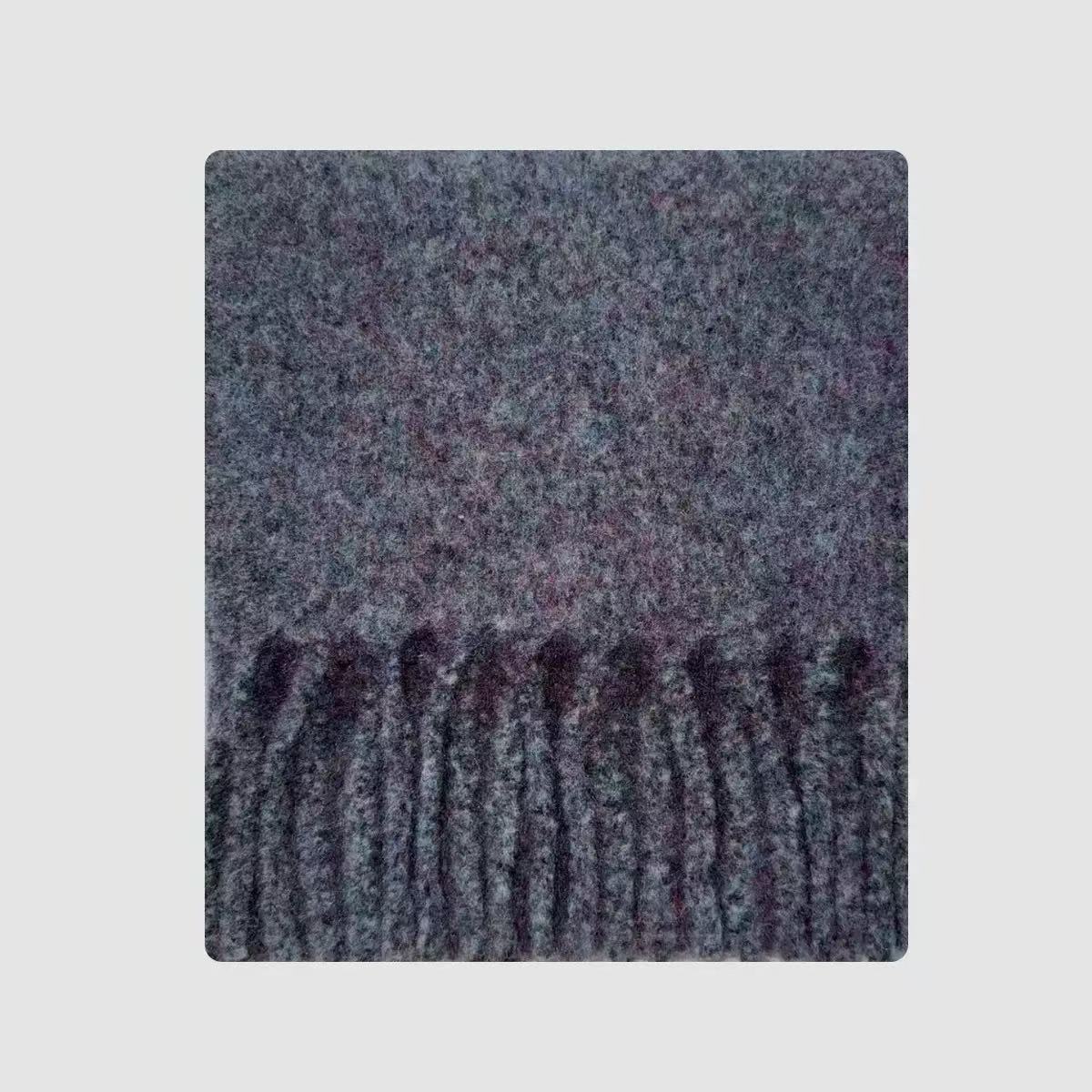 T1579 wool autumn and winter classic hot style solid color wool scarf versatile ladies warm fashion thick neck