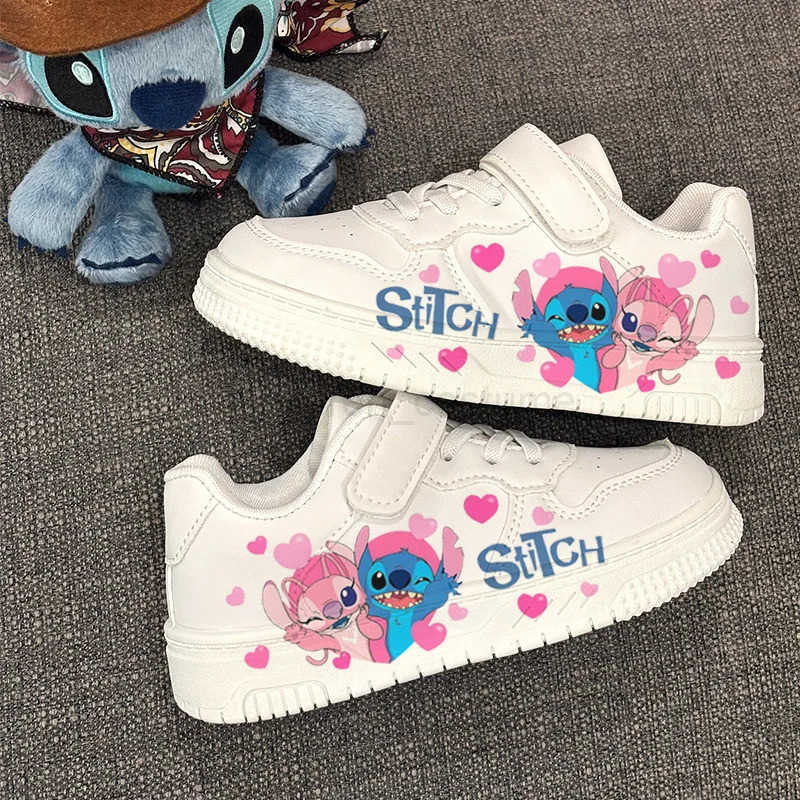Disney kids cartoon Stitch cute Casual shoes soft sports shoes for kids gift H251022