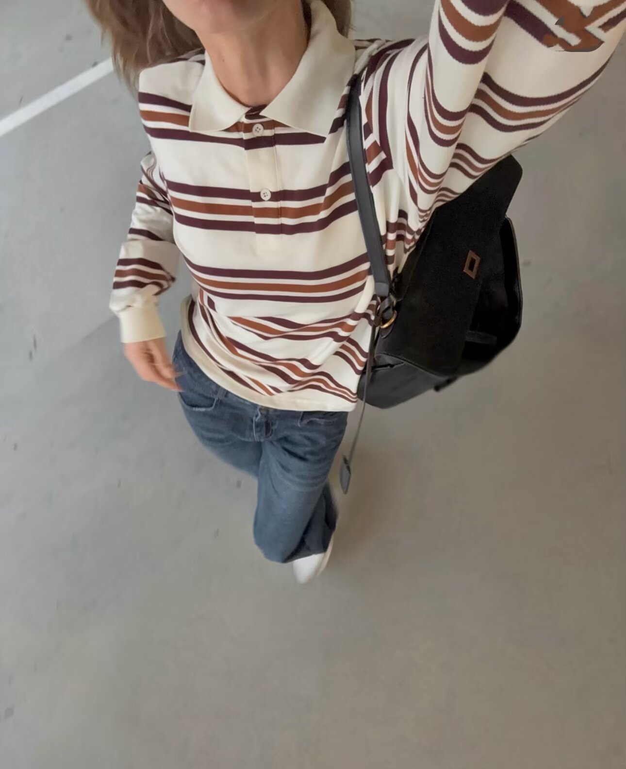 Women's Hoodies Casual Sports Versatile Stripe sweater Casual Long Sleeve T Shirts Top Outfits For Woman Autumn designer Dress For Women