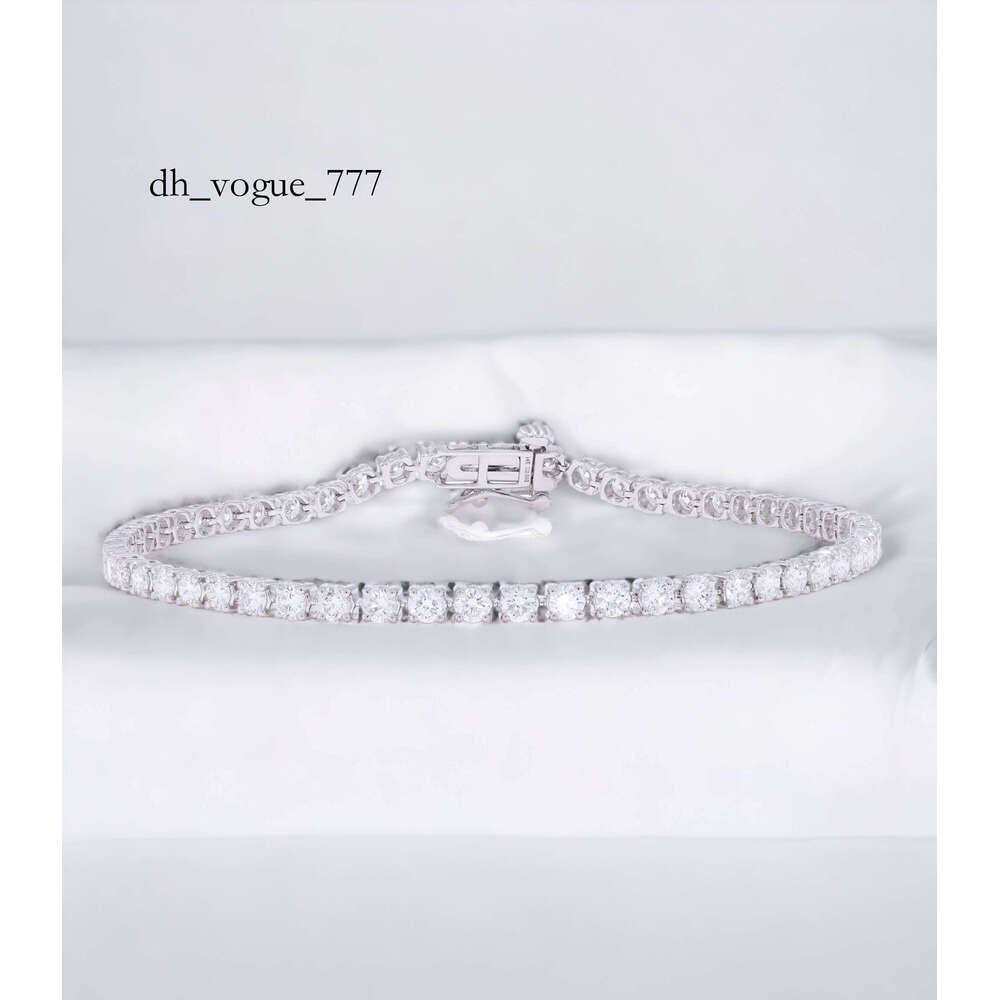 Affordable Charm 1.00Ct Round Diopside Tennis Bracelet Sterling Sier