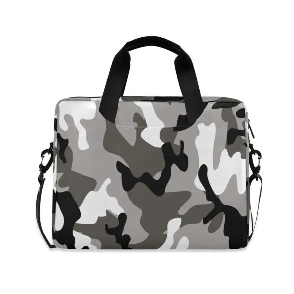 Business Briefcase Men Bag Army Fan Camouflage Printing Computer Laptop Handbag Male Shoulder Messenger Bags Mens Travel Bags W251022