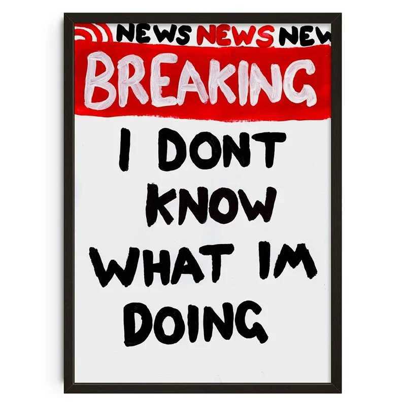 Vintage Abstract Feed Your Mind Classic Posters Print Self Care Wall Art Canvas Painting for Living Room Bedroom Home Decor D251022