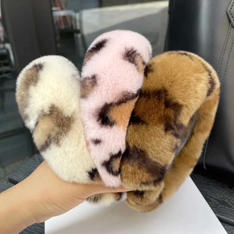 New Luxury Lady Winter Real Fur Headband For Women Hair Accessories Solid Head Wraps Warm Furry Fur Headband For Girls Gift V251022