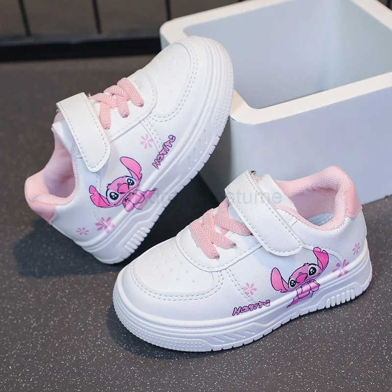 Disney New kids Stitch princess cute Casual shoes nonslip soft bottom sports shoes for girl gift eu size 2031 H251022