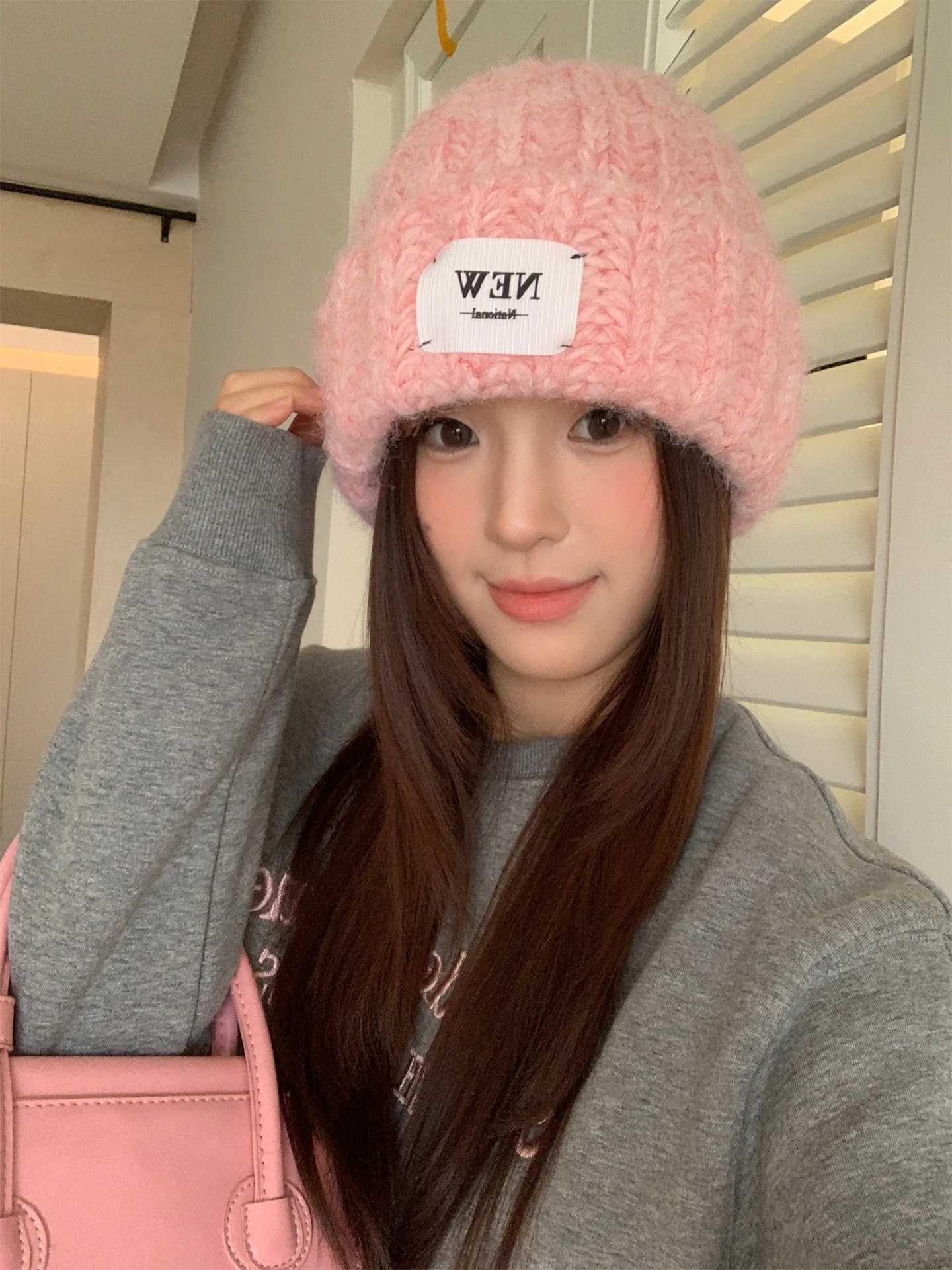 Warm Knitted Hat For Autumn And Winter New Fashion Versatile Outdoor ColdProof EarCovering Hoodie J251022