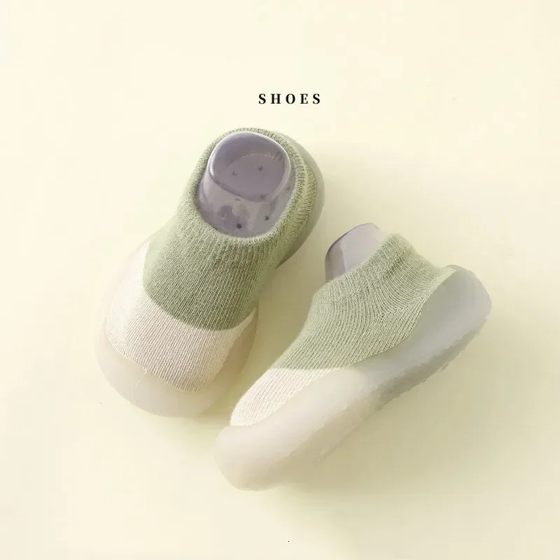Baby Socks Shoes Infant Color Matching Cute Kids Boys Doll Soft Soled Child Floor Sneaker BeBe Toddler Girls First Walkers 251022