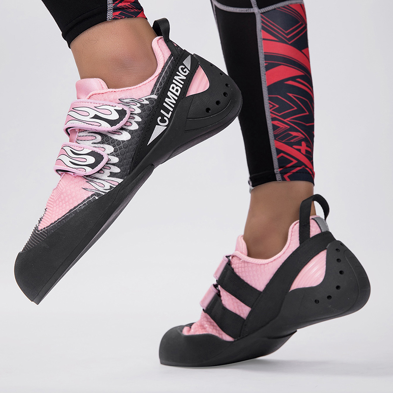 Rock Climbing Shoes - Outdoor Sports Training & Competition Shoes, Breathable Non Slip Wear Resistant