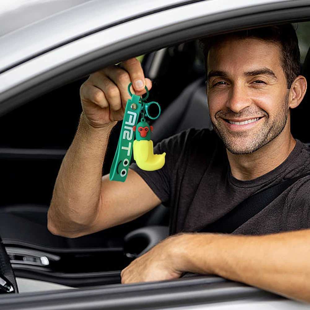 Tralalero Tralala Keychains Tungtung Sahur Brainrot Anime Action Figures Key Ring Bags Car Keys Pendant Kids Classic Toys Gifts J251121