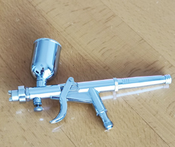 216 gun type spray pen spray gun butterfly shaped circular spray paint pen leather coloring repair car furniture spraying 0.5/0.8