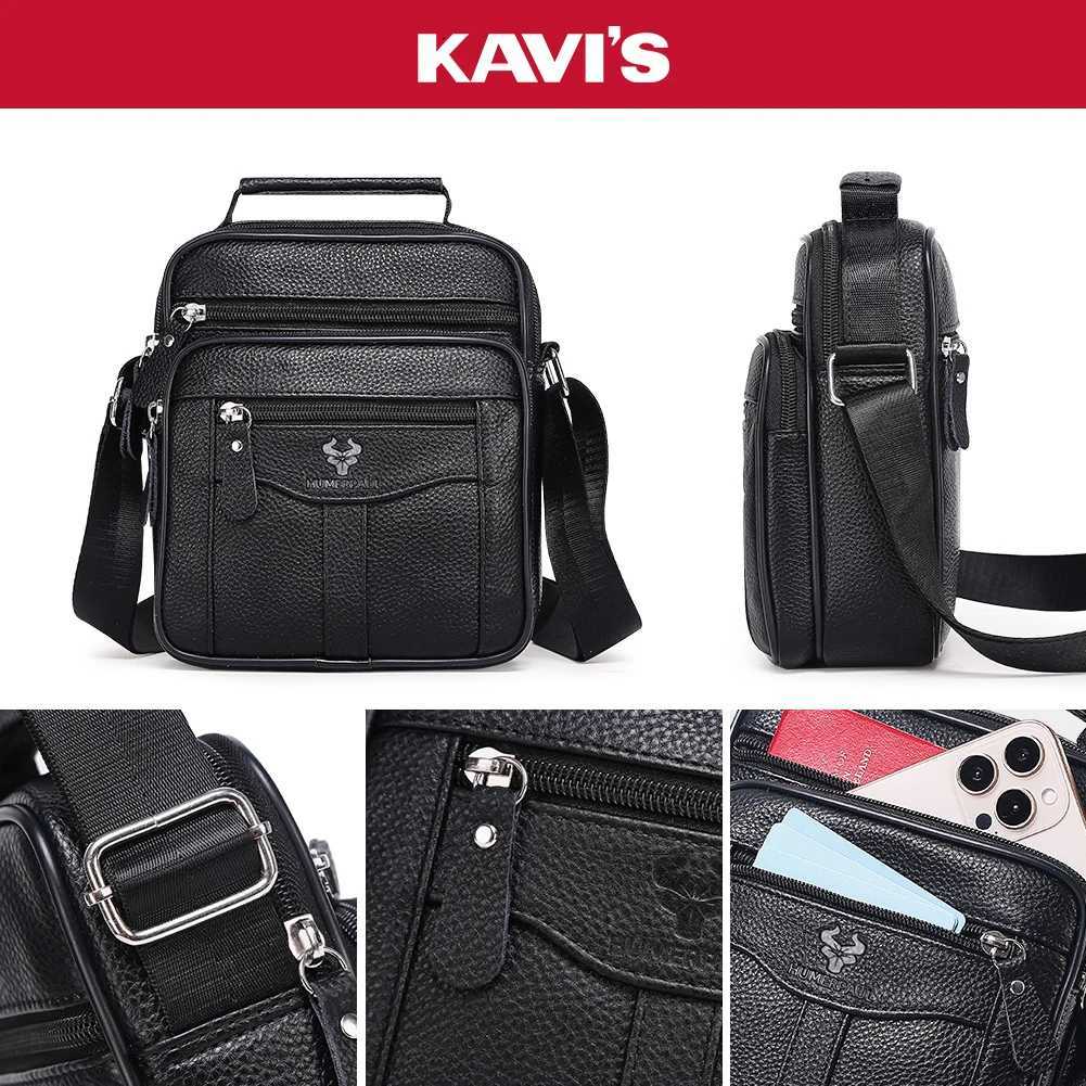 Simple Mini Crossbody Handbags Mens Genuine Leather Shoulder Side Bag for Men Messenger Phone Sling Bag Husband Chest Pack W251022