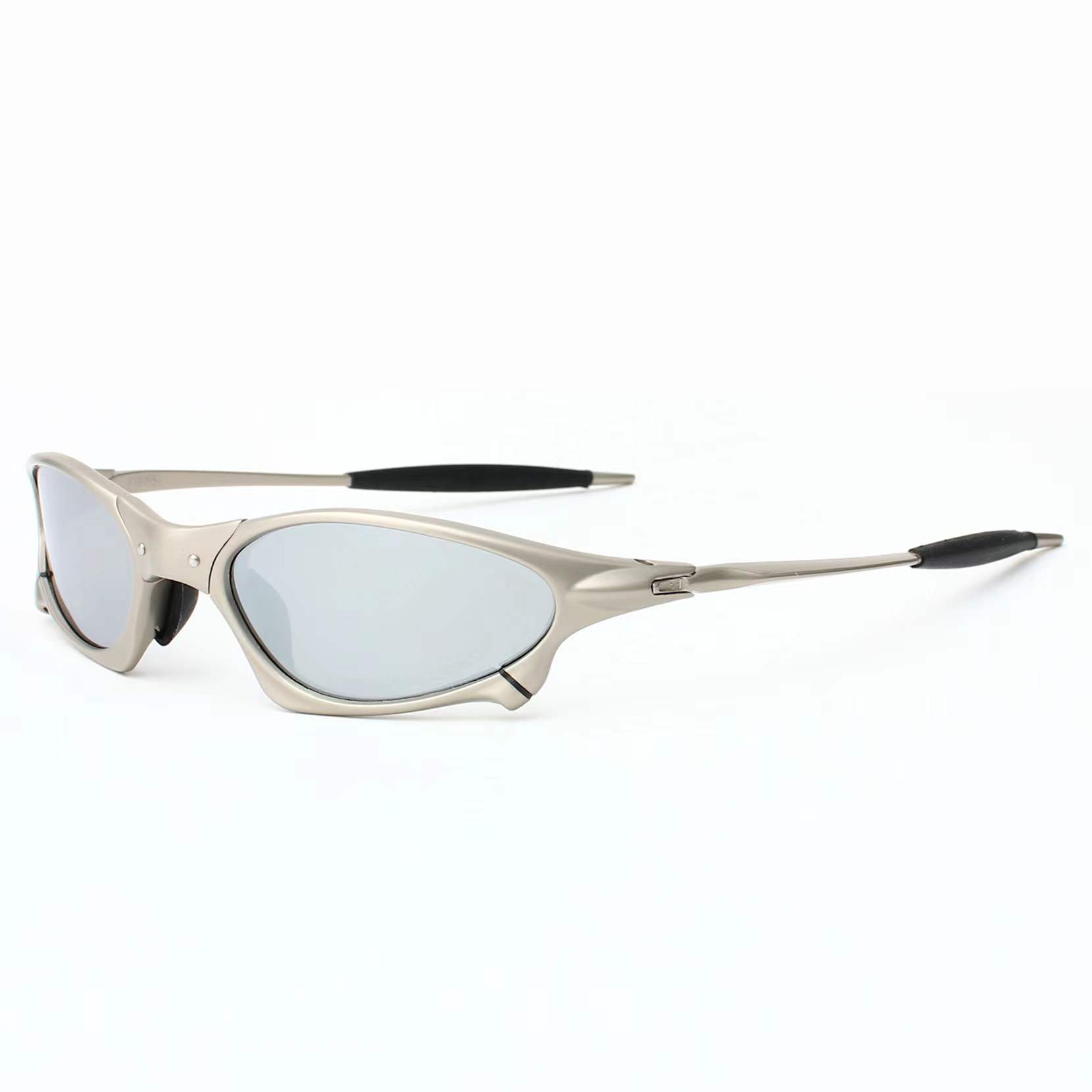 European and American zinc alloy polarized sunglasses for men and women, trendy outdoor sports, cycling, driving sunglasses