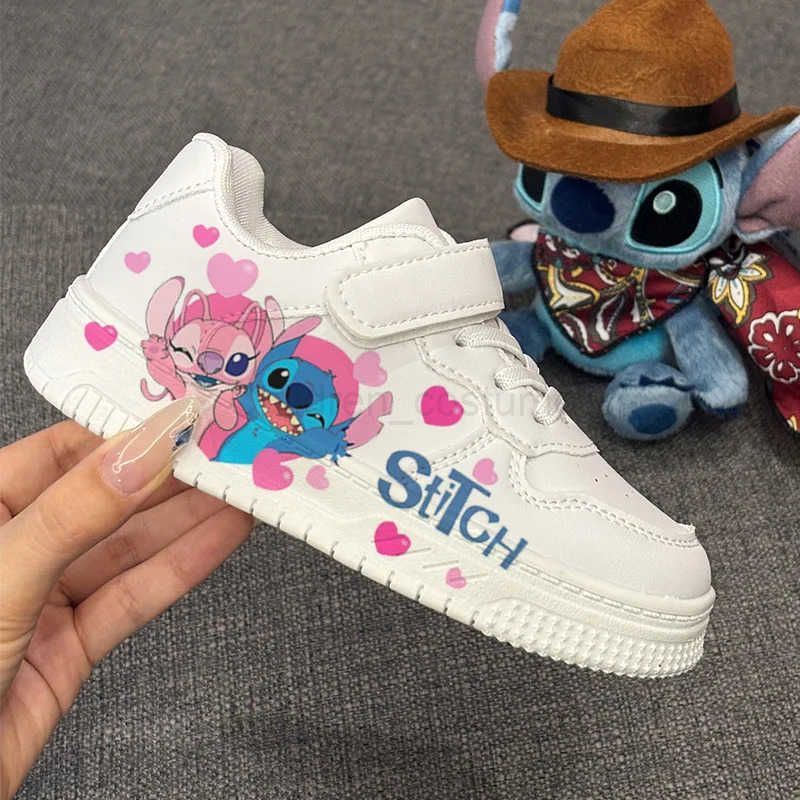 Disney kids cartoon Stitch cute Casual shoes soft sports shoes for kids gift H251022