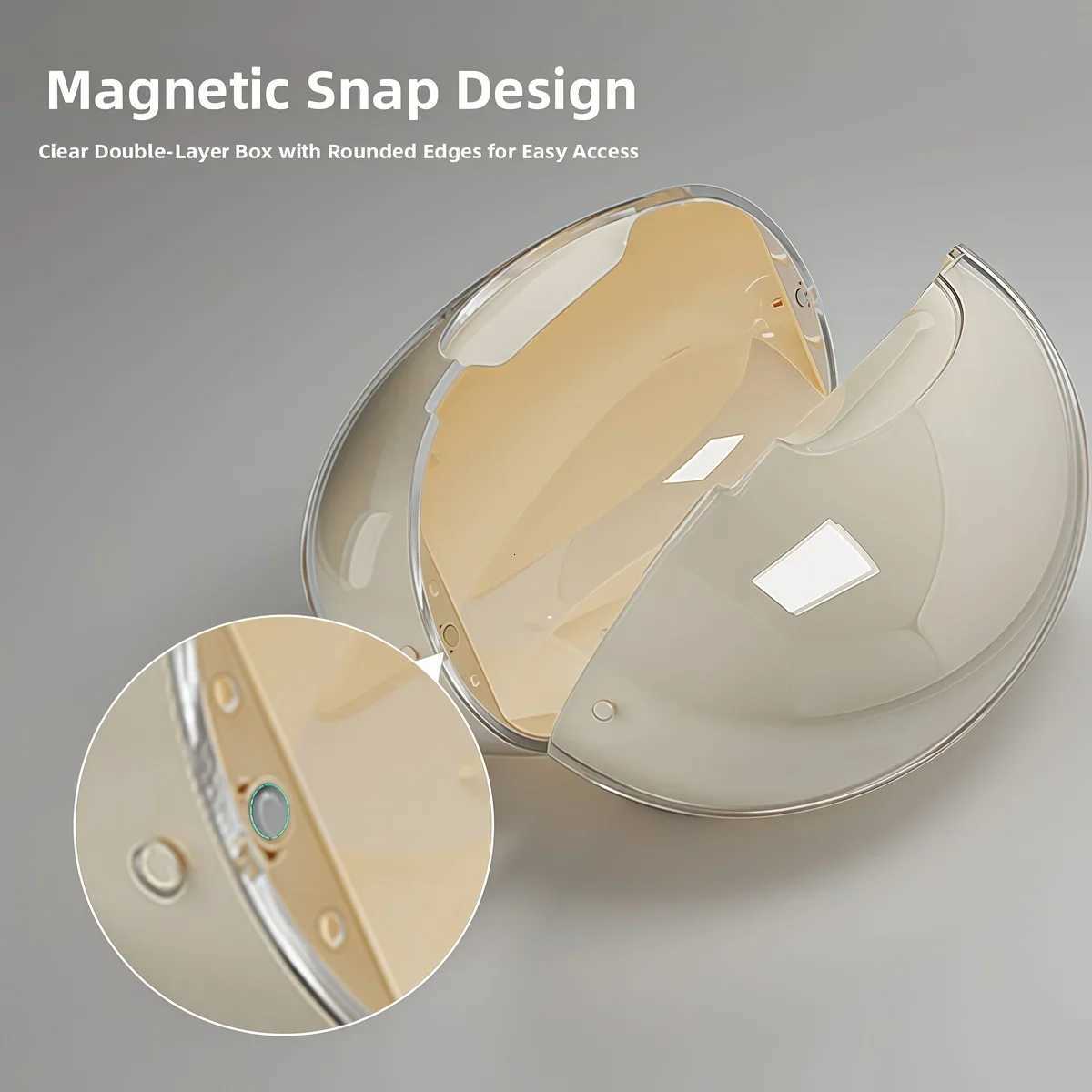 Desktop oval Tissue Box He Off bathro Organizer Premium Workstation Paper Dispenser Living Ro Decor Tissue Case Y251022