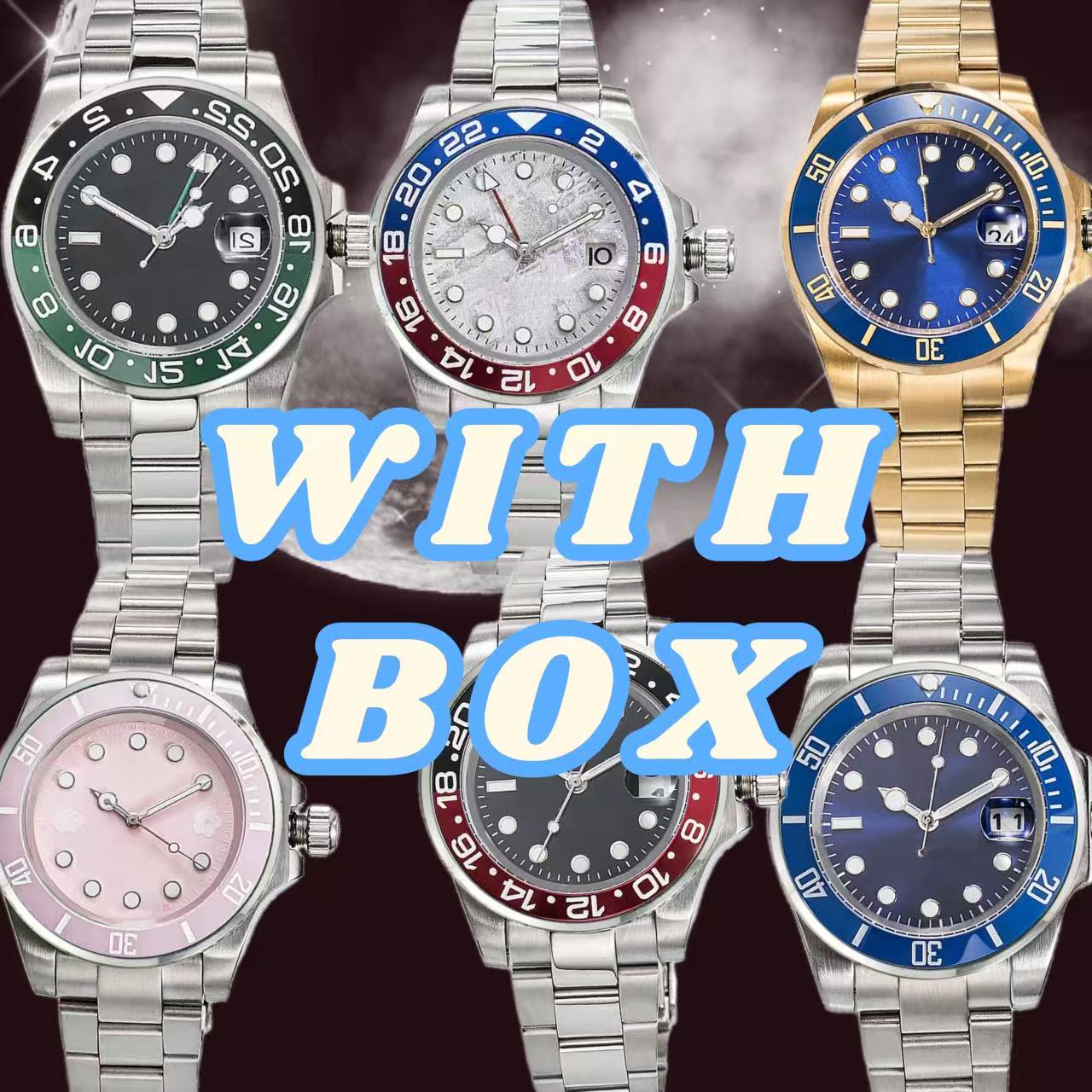 watch mens watches stainless steel bracelet luminescent montre de luxe Orologio reloj 41mm AAA with box